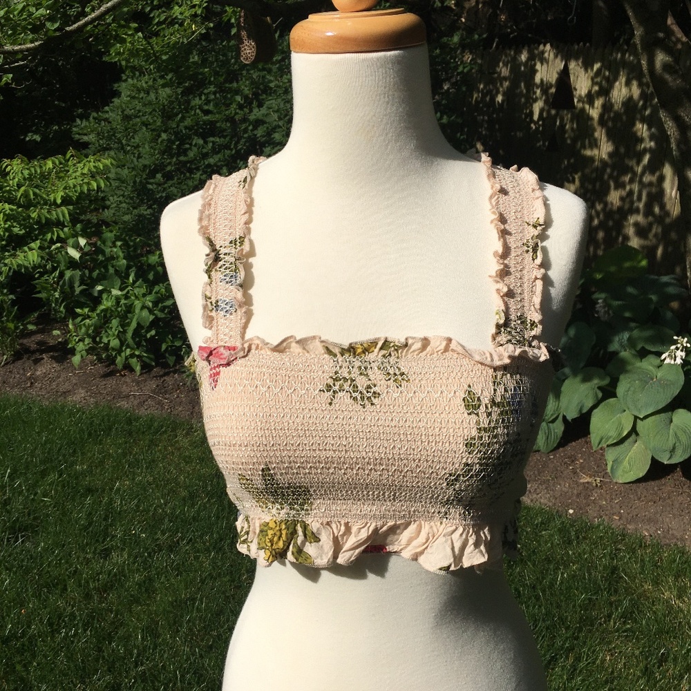 Urban Outfitters Out from Under Smocked Top
